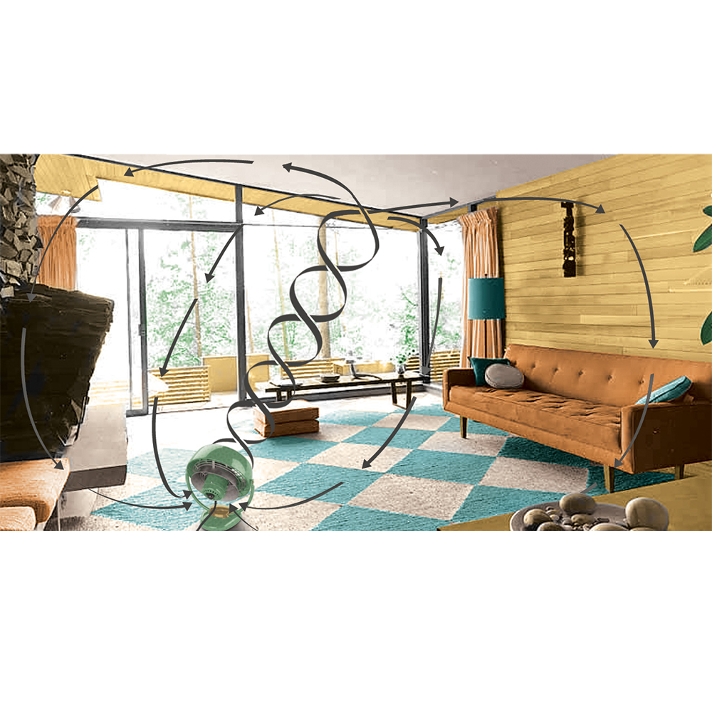 Vornado VFan Sr. Air Circulator - Green - Lifestyle