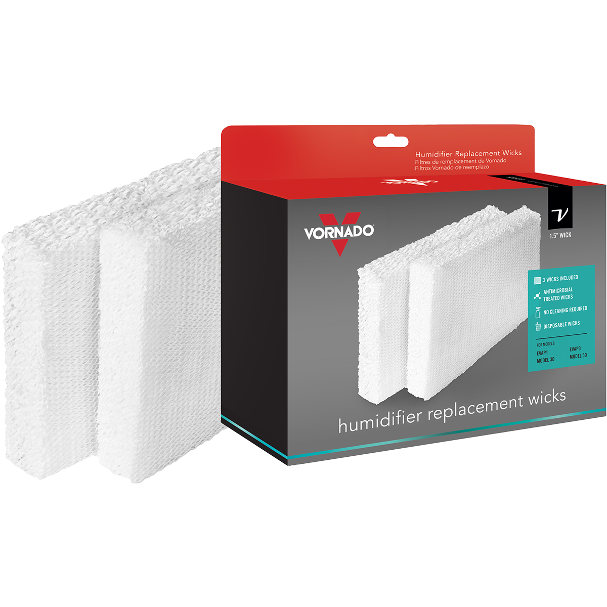 Vornado Humidifier Wick 2-Pack (MD1-0002)
