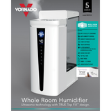 Vornado MISTIC 6 Ultrasonic Whole Room Humidifier - Infographic
