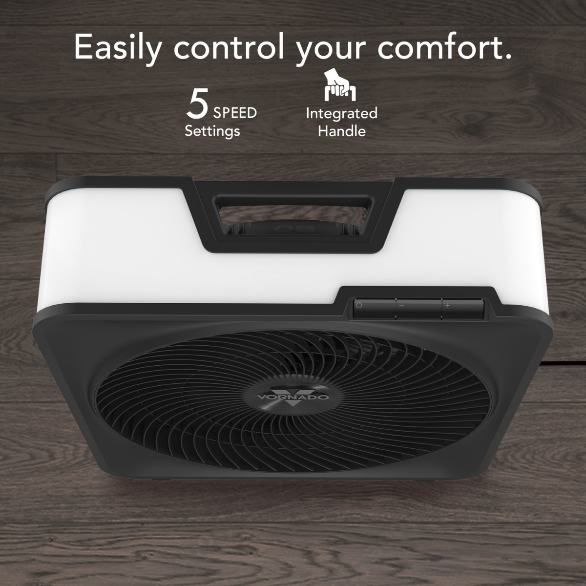 Vornado Model 80 High Velocity Electric Box Fan - Infographic 4