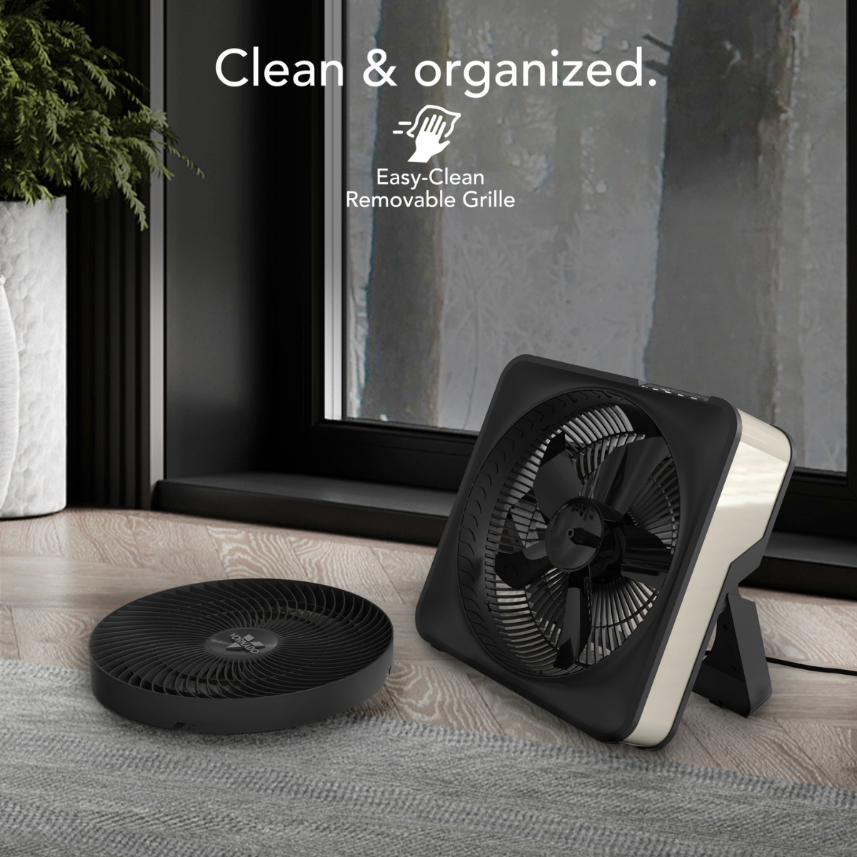 Vornado Model 80X High Velocity Electric Box Fan - Infographic 2