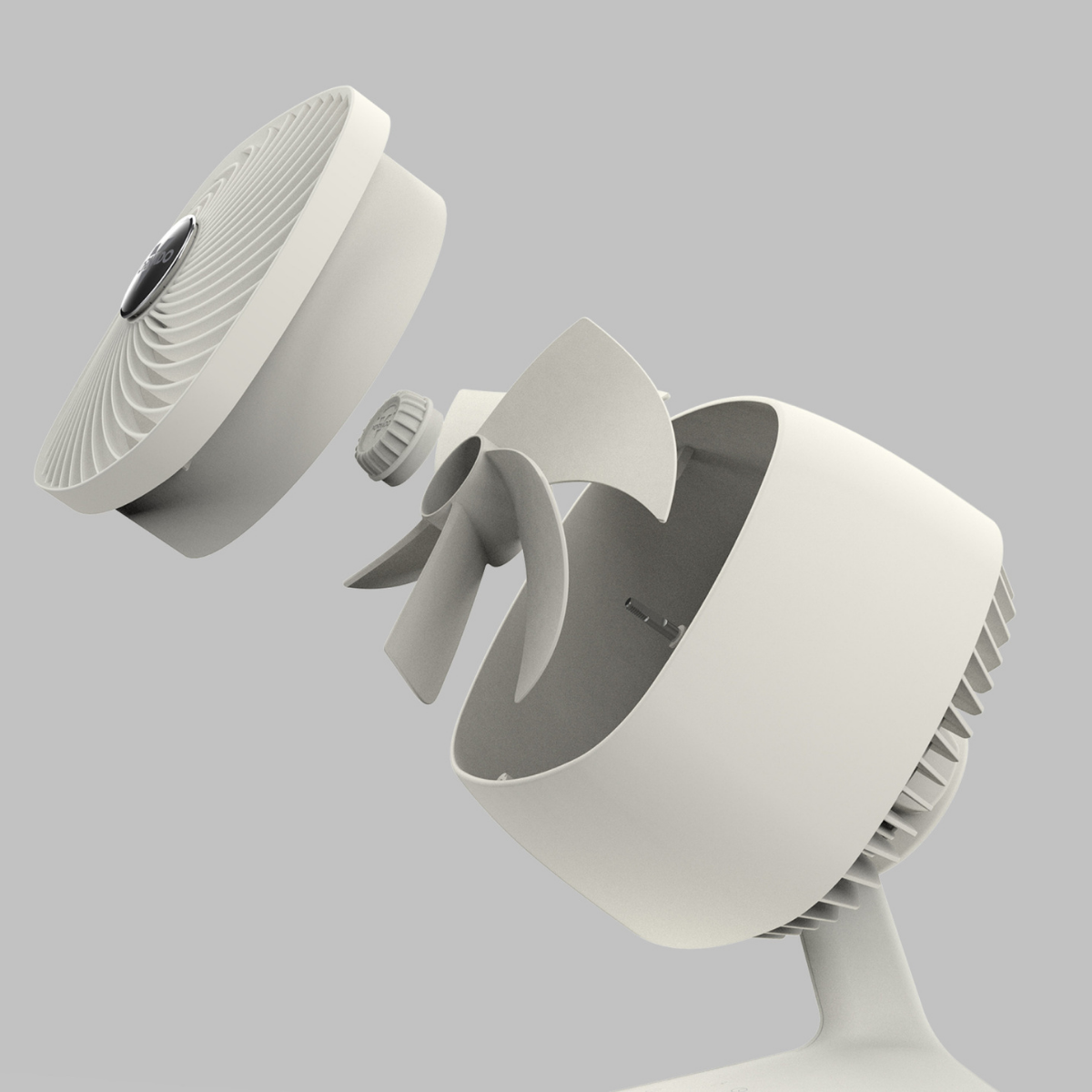 Vornado MOVIO 6 Oscillating Fan with OmniWave - Exploded View