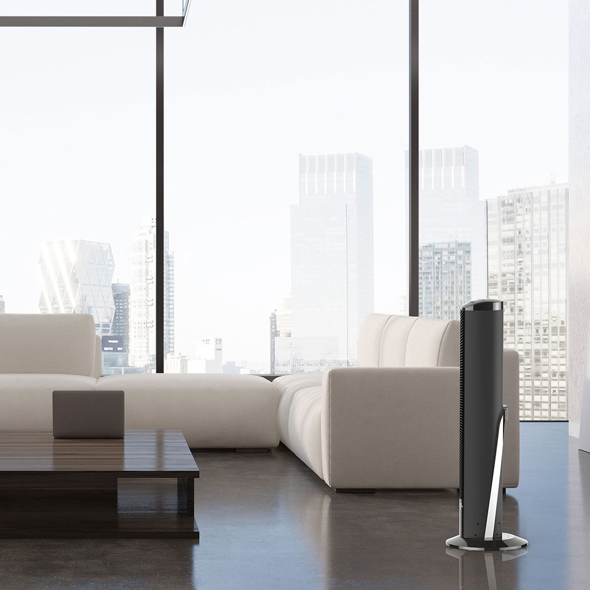 Vornado 37-Inch Oscillating Tower Fan - Lifestyle