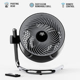 Vornado Pivot6 Medium Air Circulator Fan - Features include pivoting head, remote control, & easy-clean removable grill.