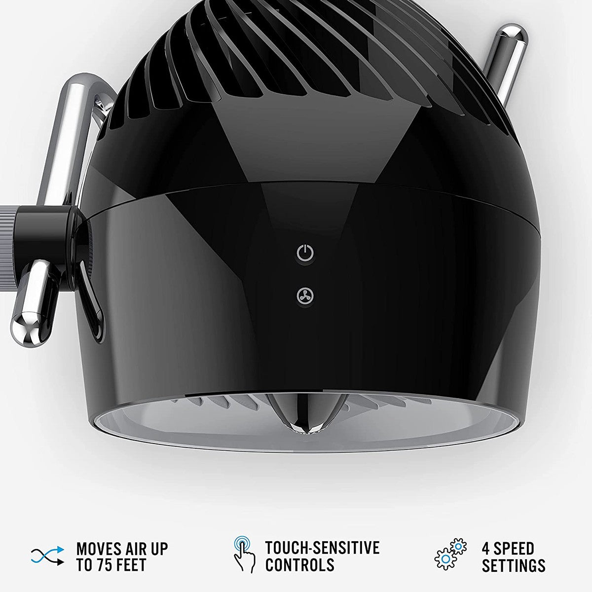 Vornado Pivot6 Medium Air Circulator Fan - Top View