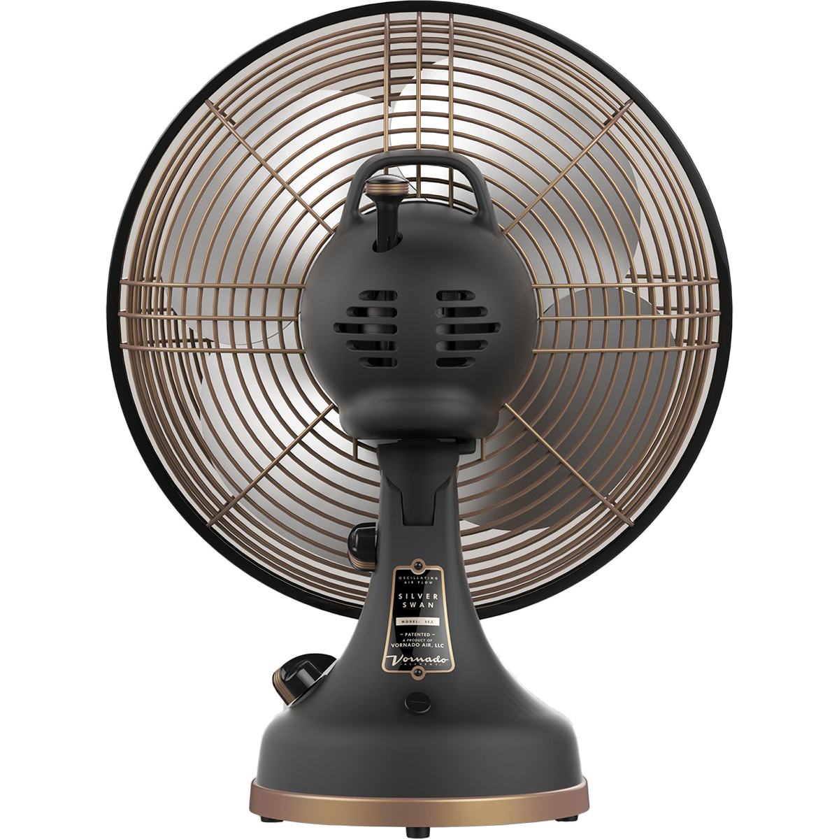 Vornado Silver Swan Alchemy Fan - Back View
