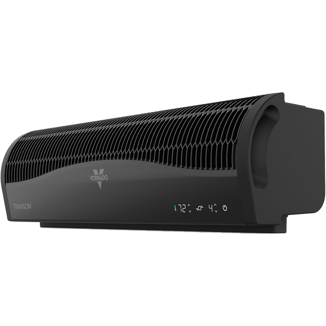 Vornado TRANSOM Window Air Circulator Fan - Black