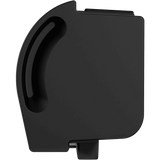 Vornado TRANSOM Window Air Circulator Fan - Black Side View