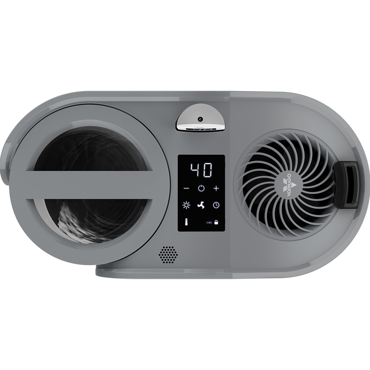 Vornado UH200 Ultrasonic Whole Room Humidifier - Top with electronic control panel