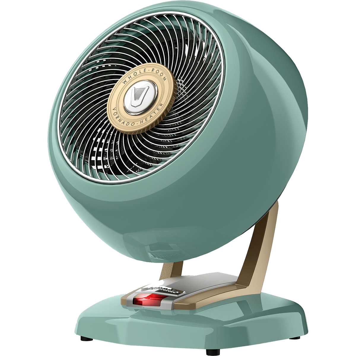 Vornado VHeat Whole Room Metal Heater - Green  Angle