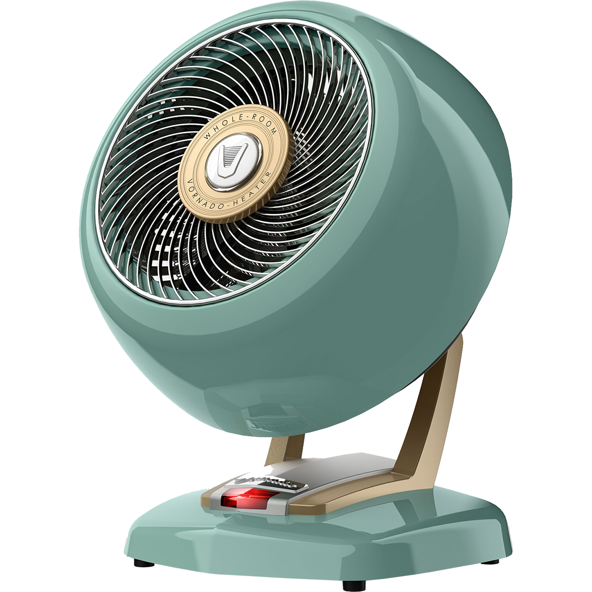 Vornado VHeat Whole Room Metal Heater - Green  Angle