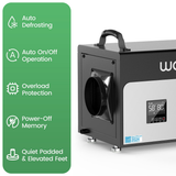 Waykar 130 Pint Crawlspace Energy Star Dehumidifier with Pump - Infographic 3