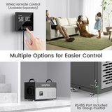 Waykar 130 Pint Crawlspace Energy Star Dehumidifier with Pump - Infographic 4