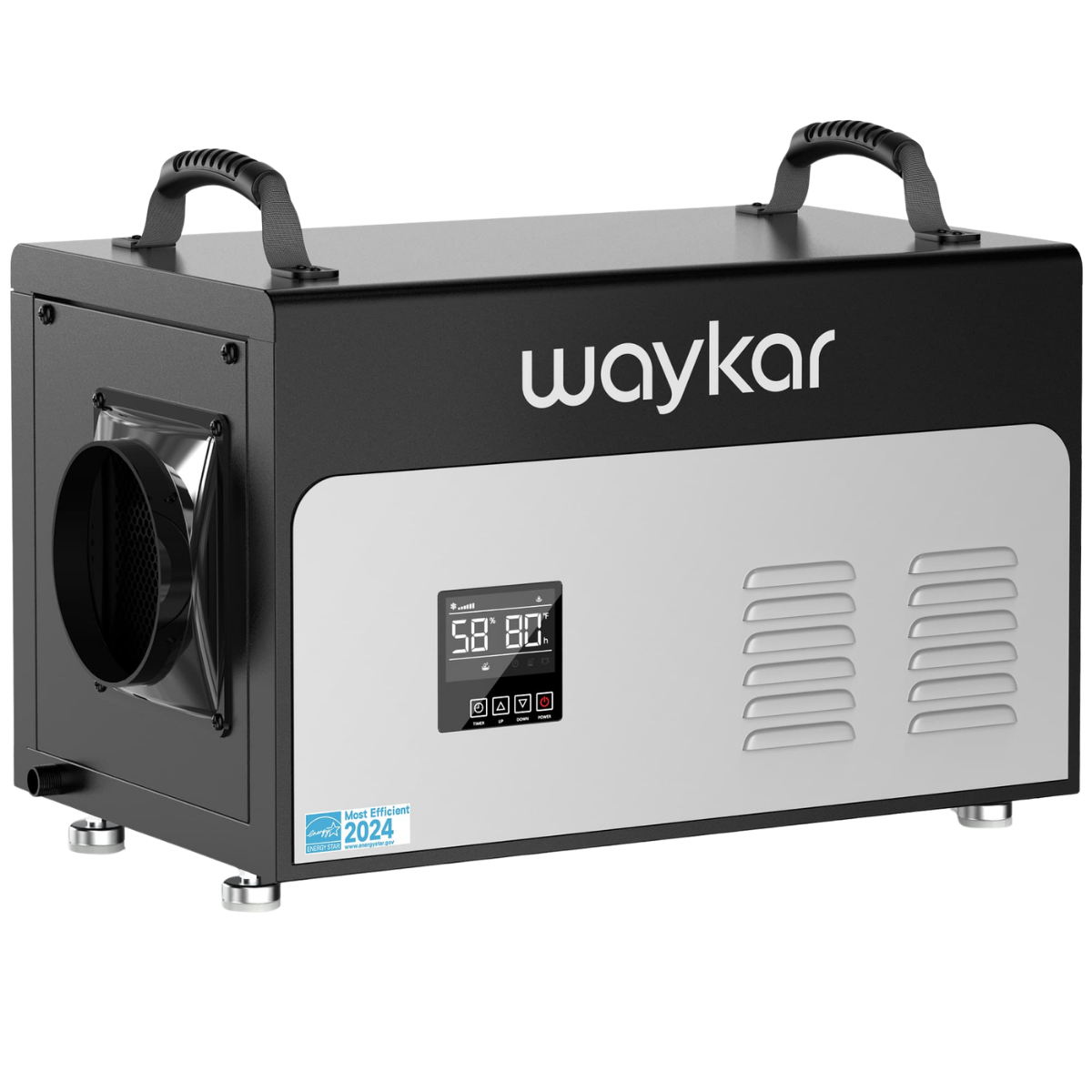Waykar 130 Pint Crawlspace Energy Star Dehumidifier with Pump - Main