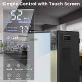 Waykar 190 Pint Smart Portable Dehumidifier - Infographic 3