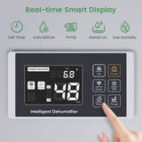 Waykar 216 Pint Portable Dehumidifier with Pump - Infographic 4