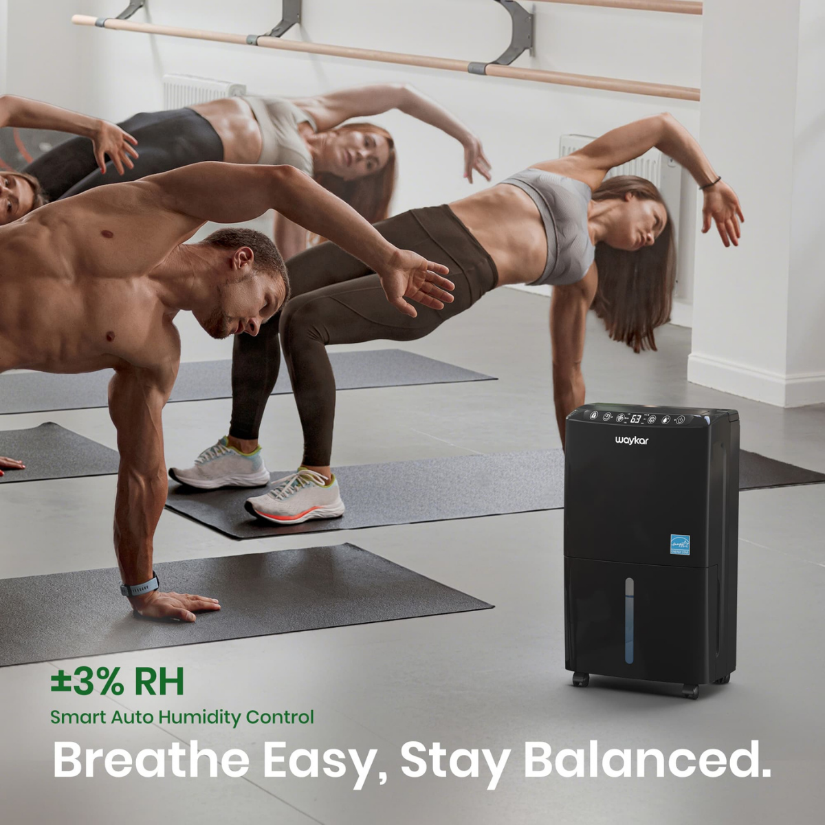 Waykar 15 Pint Energy Star Dehumidifier - Infographic 4