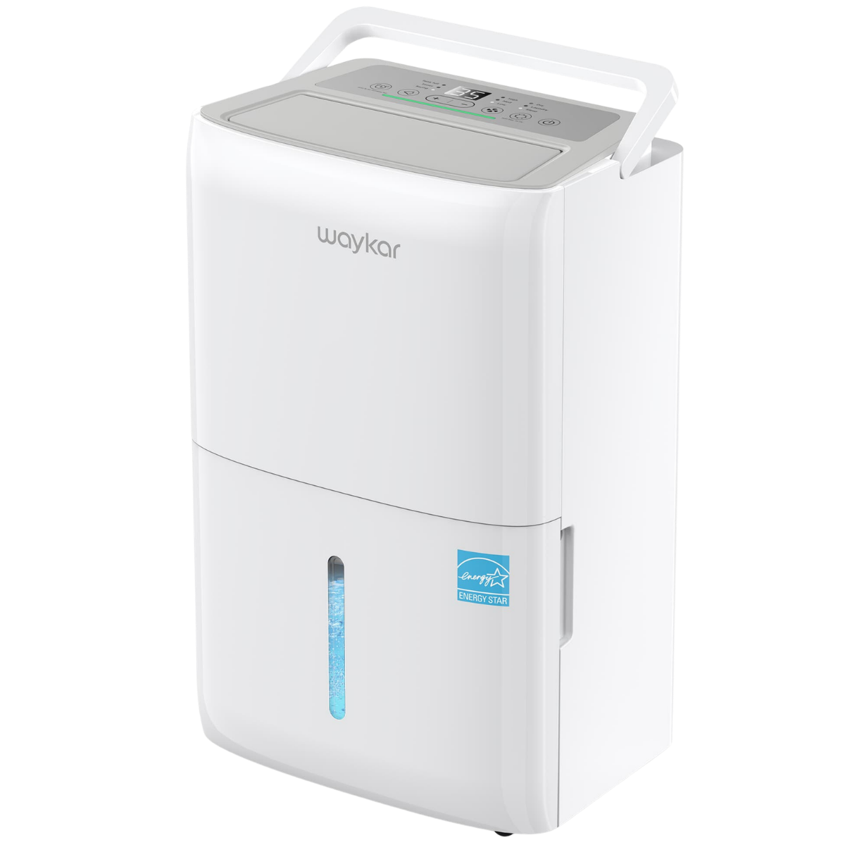 Waykar 80, 120, 150 Pint Energy Star Dehumidifier - Angle