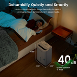 Waykar 80, 120, 150 Pint Energy Star Dehumidifier - Infographic 4