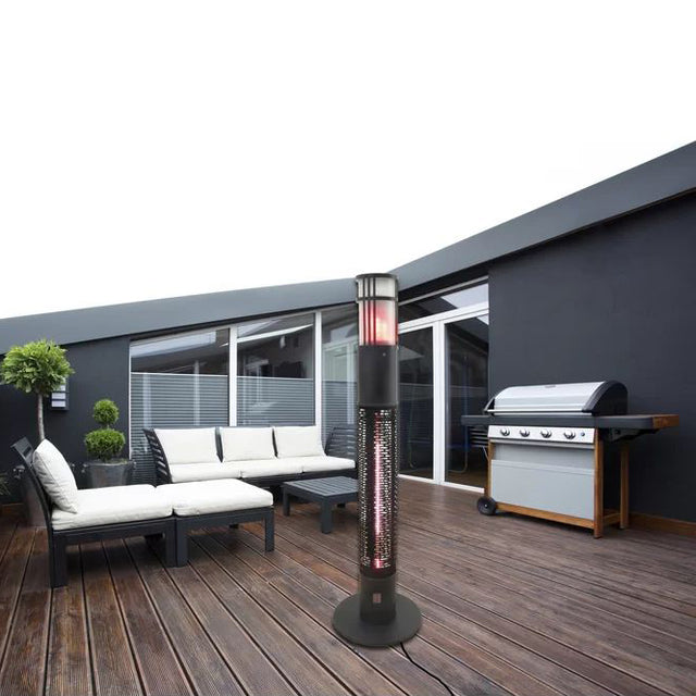 Westinghouse Portable Infrared 1500 Watt Electric Standing Patio Heater - on Patio