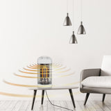 Westinghouse 1200 Watt Infrared Portable Oscillating Electric Outdoor Heater - Heat Range Graphic