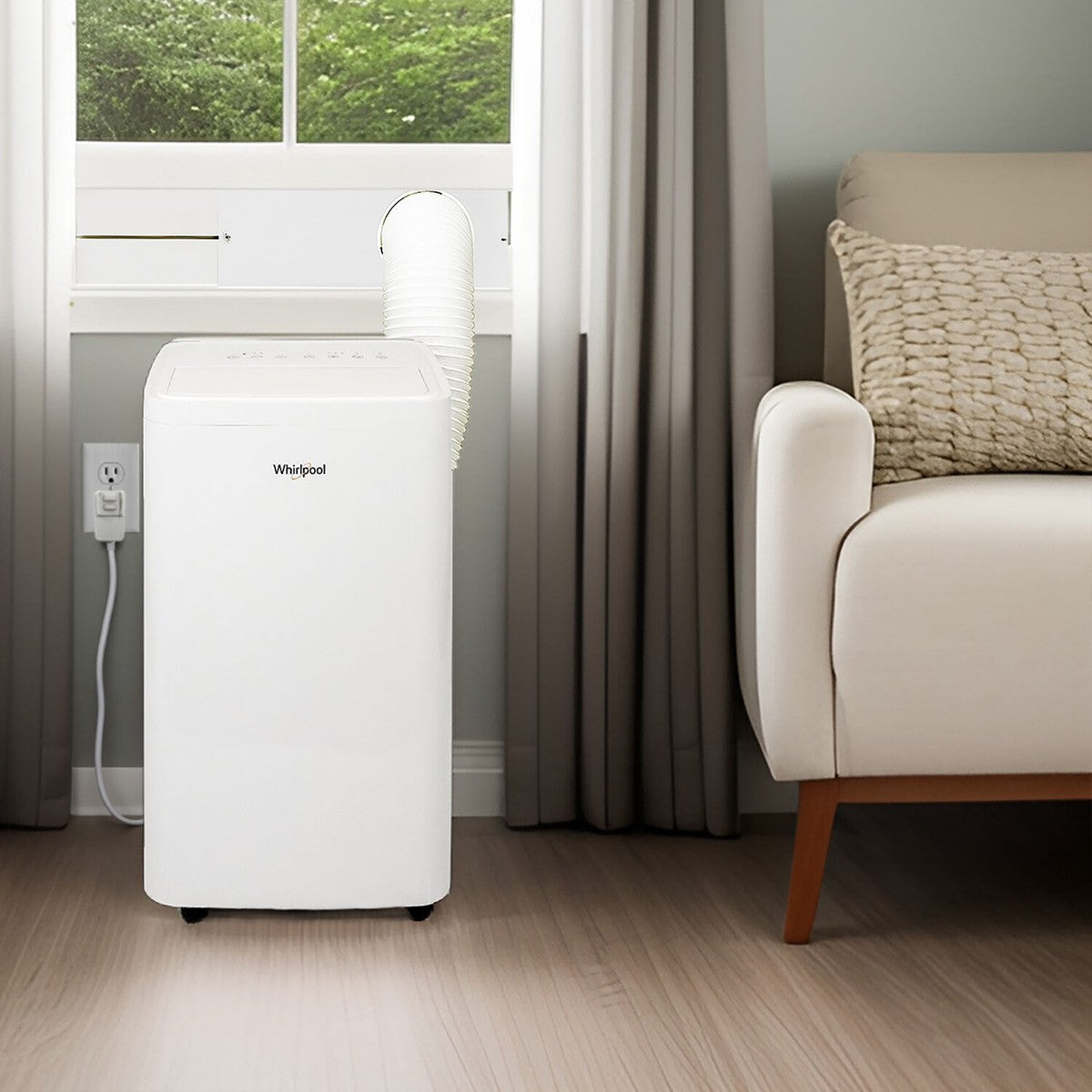 Whirlpool 12,000 BTU Portable AC with Dehumidifier