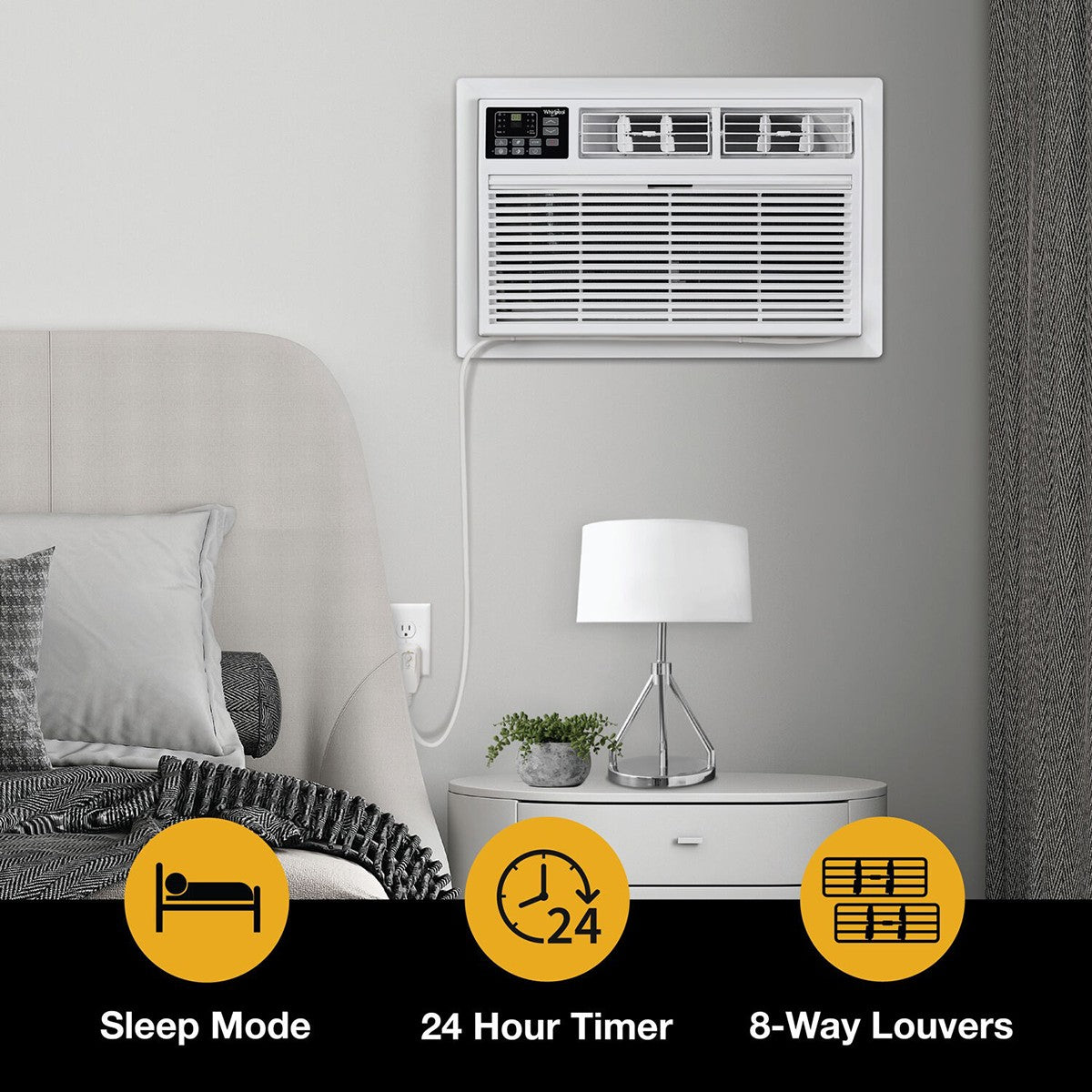 Whirlpool 12,000 BTU Through-the-Wall Air Conditioner - Features 2