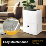 Whirlpool 25 Pint Dehumidifier - Infographic 3