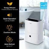 Whirlpool 50 Pint Energy Star Dehumidifier with Optional Pump - Infographic 4