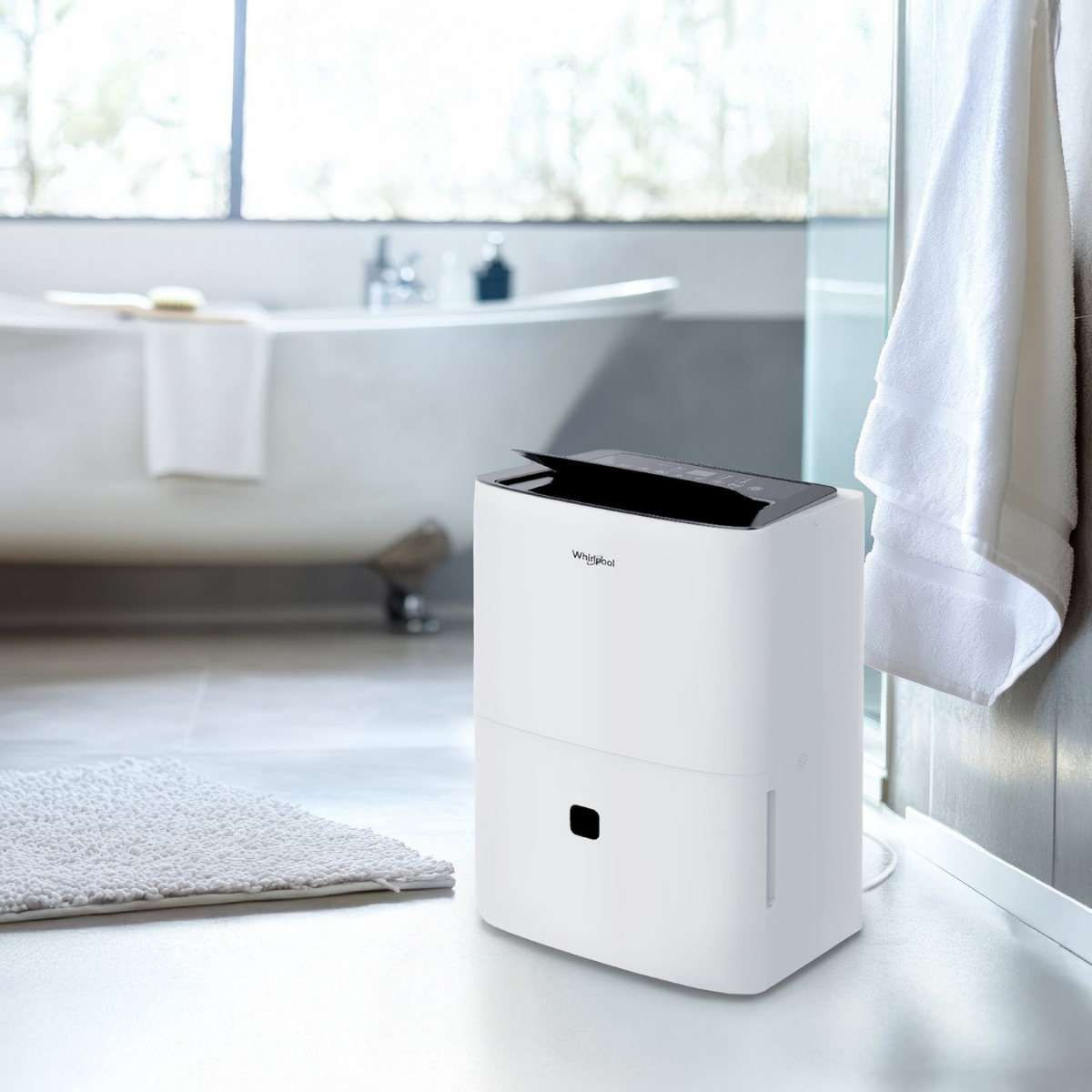 Whirlpool 50 Pint Energy Star Dehumidifier with Optional Pump - Lifestyle 2