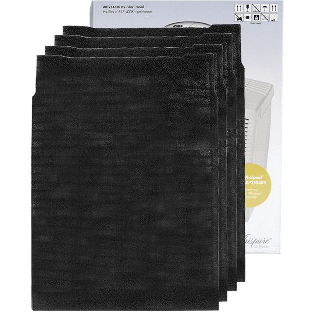 Genuine Whirlpool Carbon Pre-filter - Small (4 pack) (8171433K)