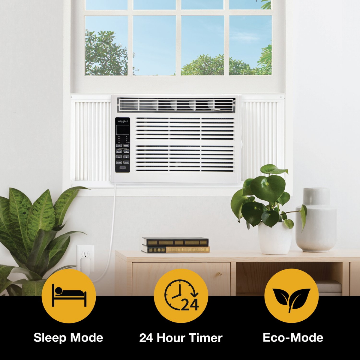 Whirlpool 8,000 BTU Window Air Conditioner - Infographic 2