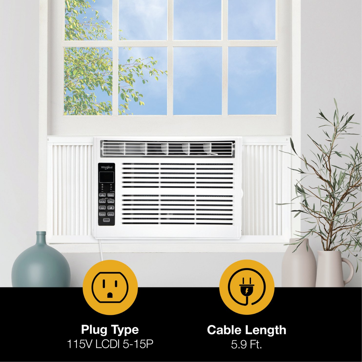 Whirlpool 8,000 BTU Window Air Conditioner - Infographic 3