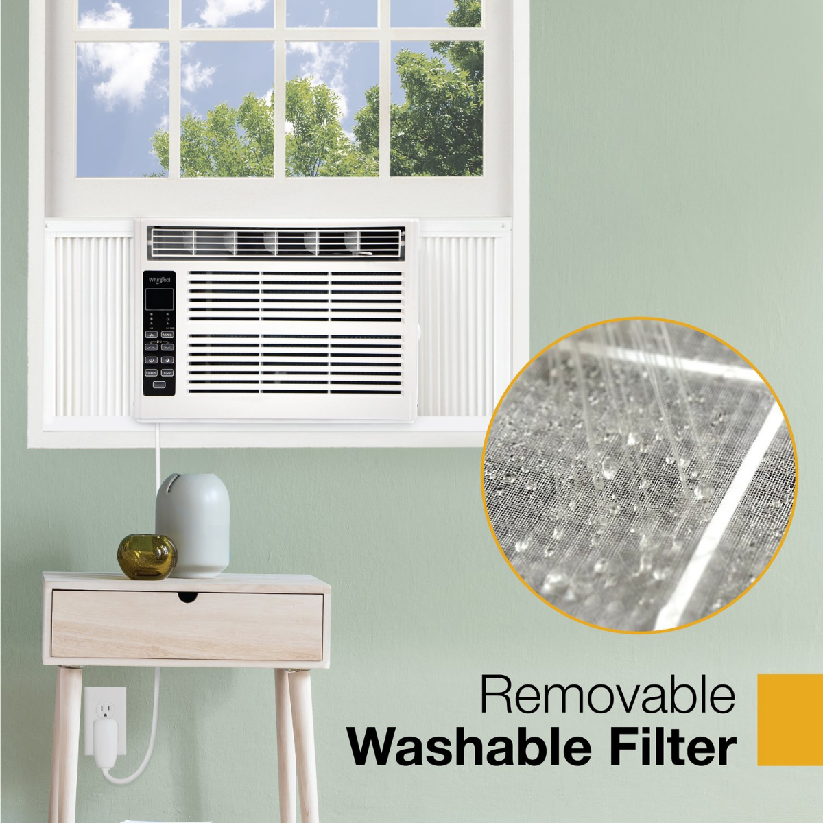 Whirlpool 8,000 BTU Window Air Conditioner - Infographic 4