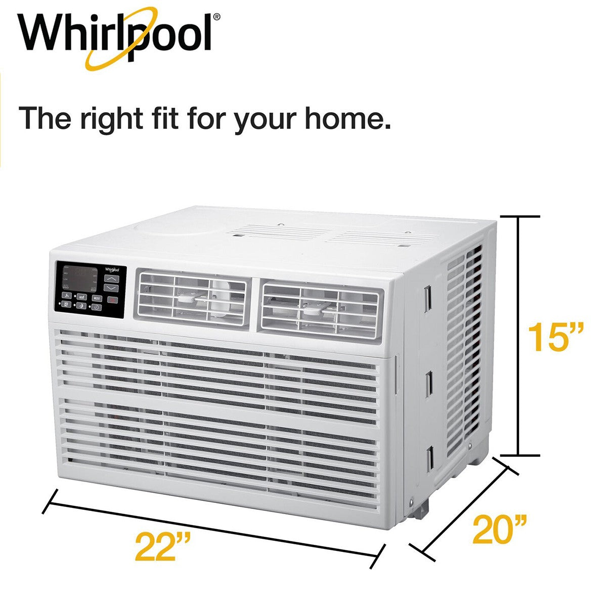 Whirlpool 12,000 BTU 115V Window Air Conditioner