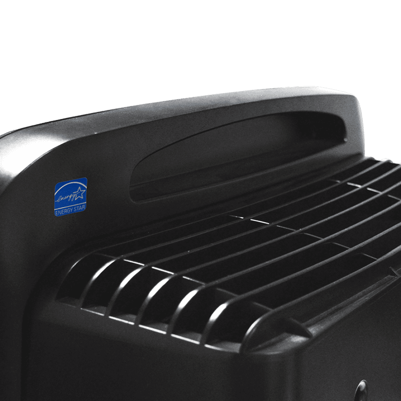 Whirlpool WP500B Air Purifier - Slate Black - handle