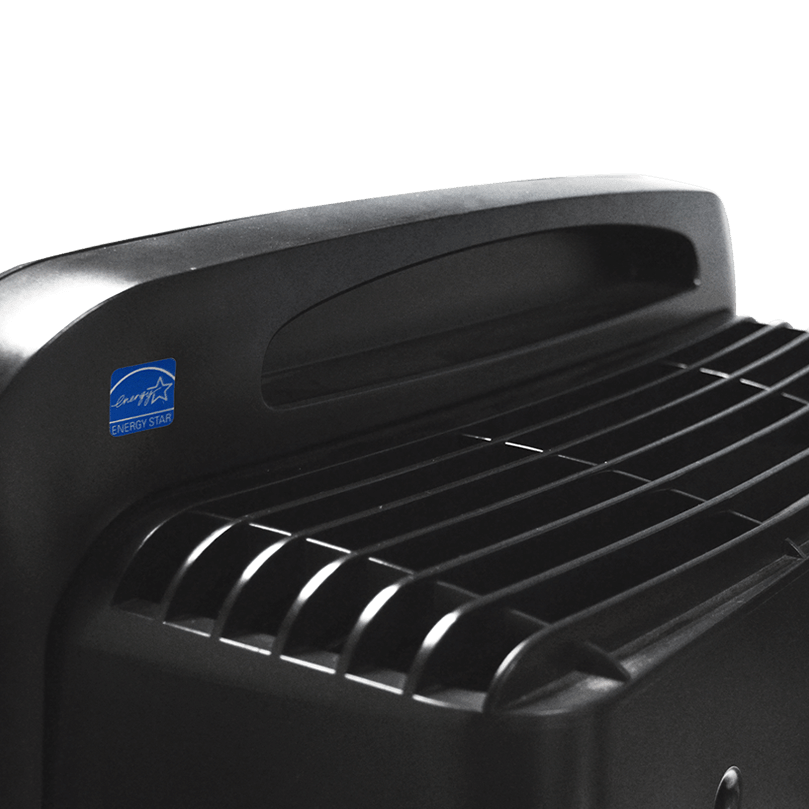 Whirlpool WP500B Air Purifier - Slate Black - handle