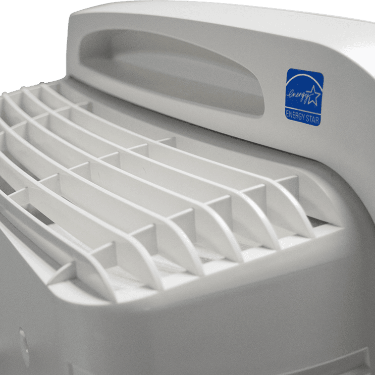 Whirlpool WP500P Air Purifier - Pearl White - handle