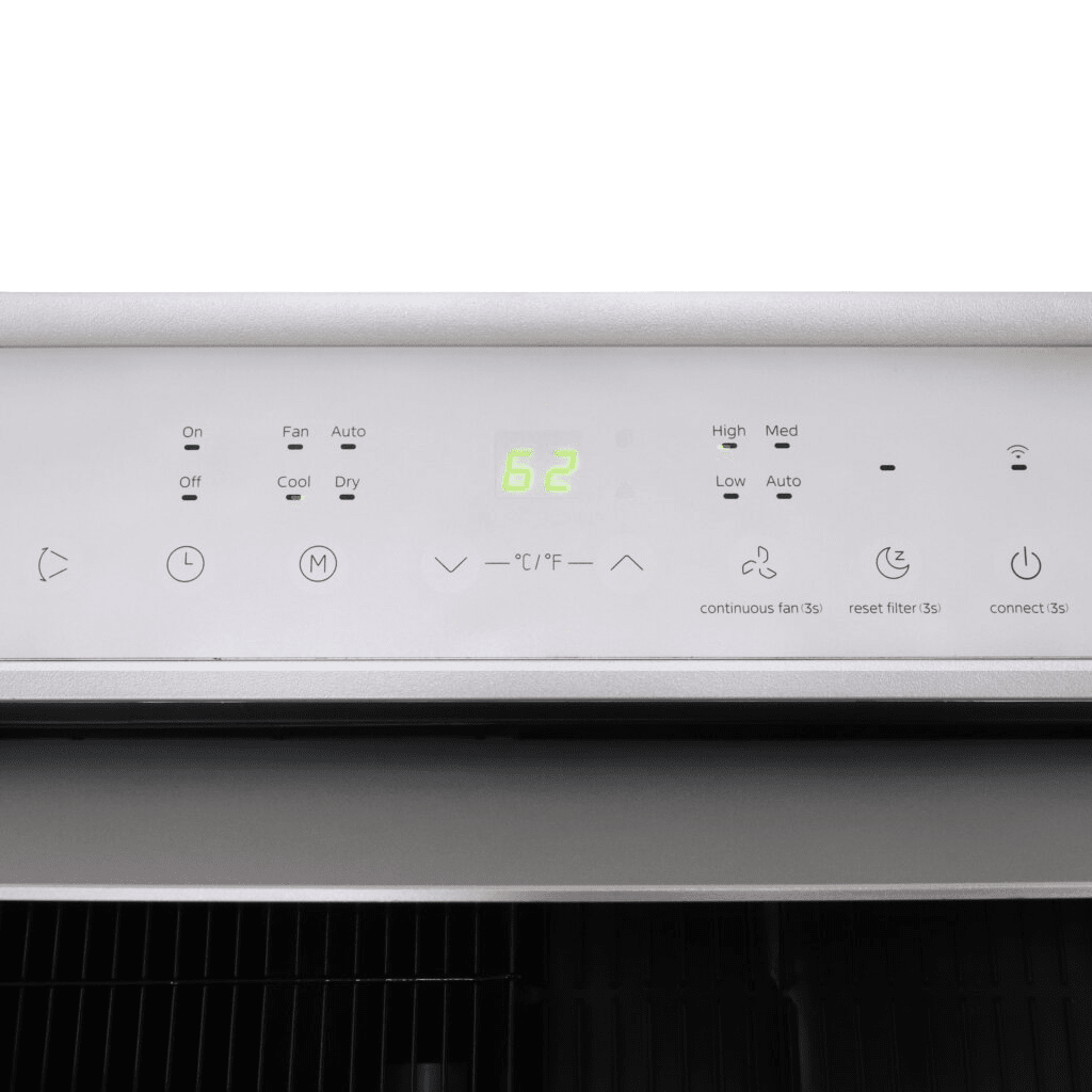 Whynter ARC-0850XP Smart Wi-Fi Portable AC w/ Built-in Dehumidifier - Controls