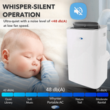 Whynter ARC-0850XP Smart Wi-Fi Portable AC w/ Built-in Dehumidifier - Infographic 2