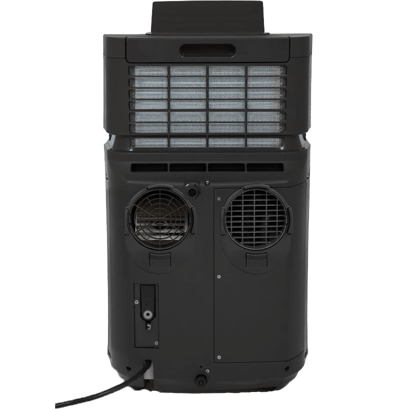 Whynter Elite 12,000 BTU Digital Dual-Hose Portable Air Conditioner - Heat pump model back