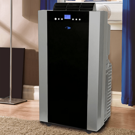 Whynter 14,000 BTU Dual Hose Portable AC w/ Heat - installed