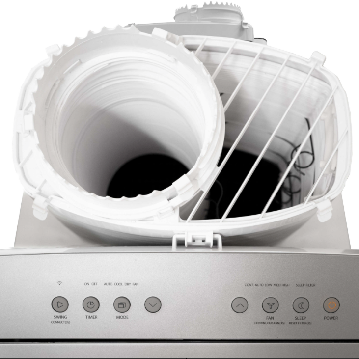 Whynter 12,000 BTU Dual Hose Smart Wi-Fi Portable AC - Top