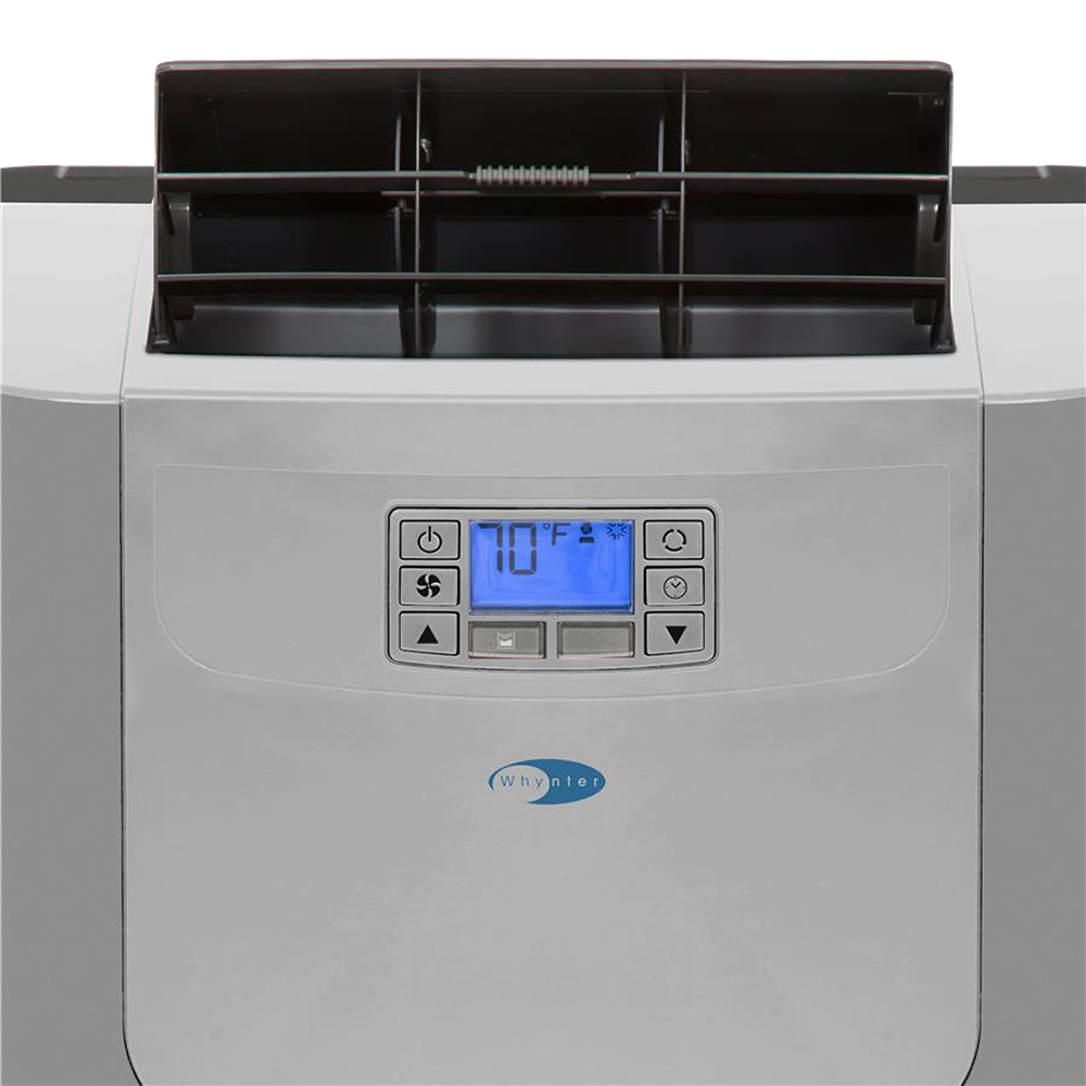Whynter Elite 12,000 BTU Digital Dual-Hose Portable Air Conditioner Control panel