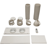 Whynter Elite 12,000 BTU Digital Dual-Hose Portable Air Conditioner Upgraded Window Kit