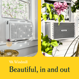 Windmill 10,000 BTU 115V Wi-Fi Enabled Window Air Conditioner w/Inverter - Beautiful
