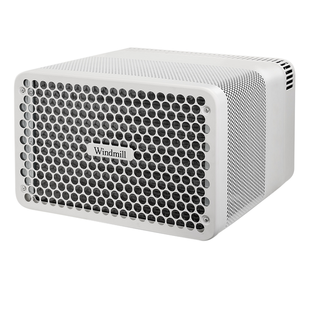 Windmill 115V Wi-Fi Enabled Window Air Conditioner w/ WhisperTech Inverter - Rear