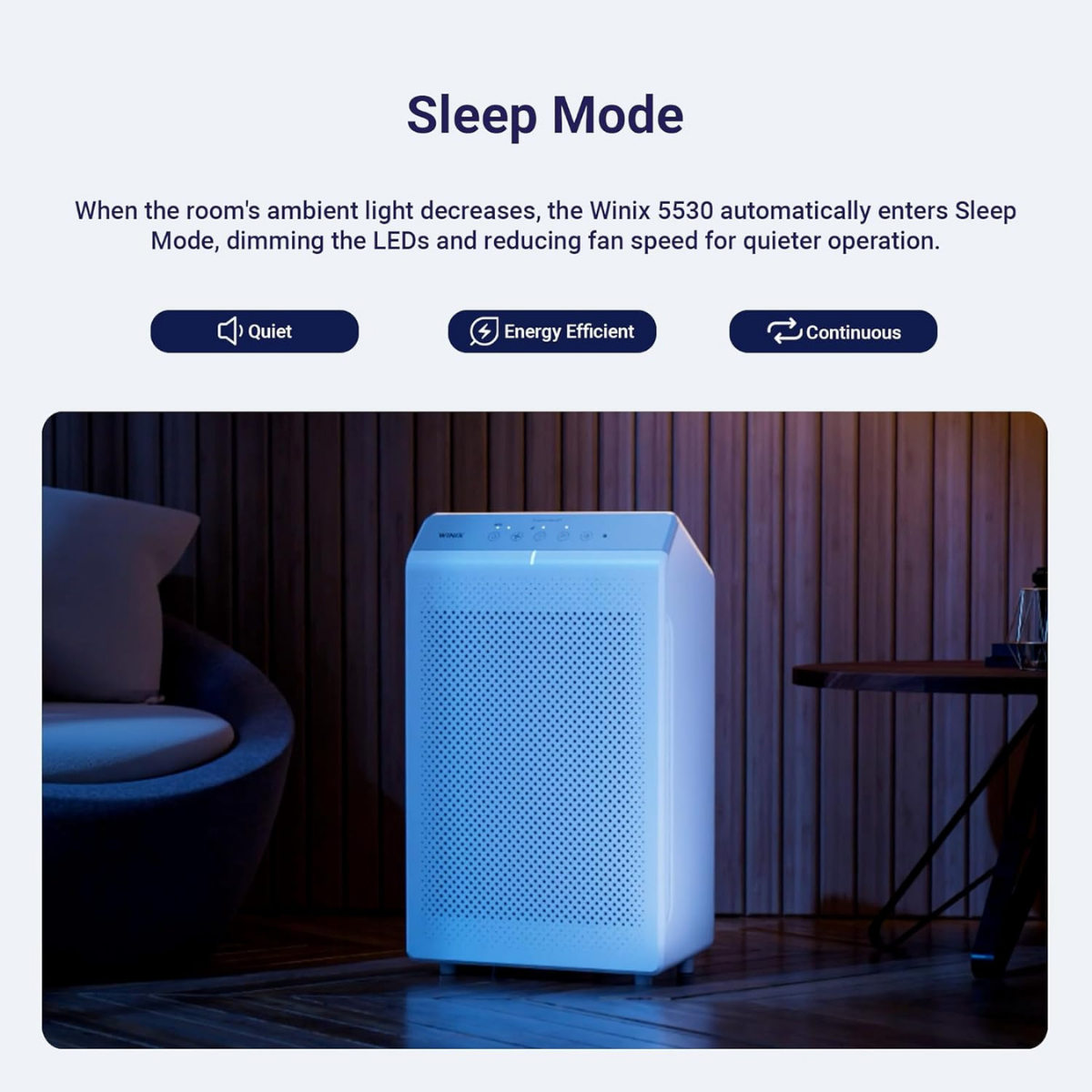 Winix 5530 Large Room Wi-Fi True HEPA Air Purifier - Infographic 7