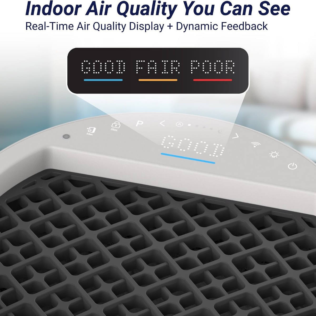 Winix AT40 All-in-One 4-Stage True HEPA Wi-Fi Large Room Air Purifier - Infographic 4