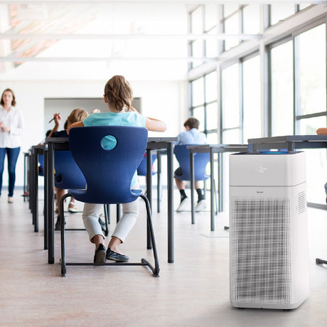 Winix Xq 4 Stage Dual Filtration Smart Wifi Hepa Air Purifier Lifestyle 1